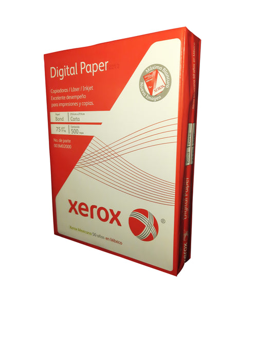 PAPEL BOND 75 GRS  CARTA PAQUETE XEROX